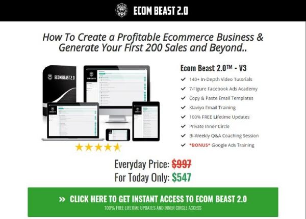 [GB] Ecom Beast 2.0 - V3 The Ultimate Ecom System - Trusted Courses