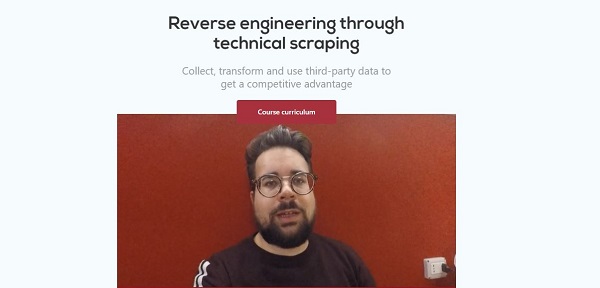Mike Rubini – Reverse engineering through technical scraping Mike Rubini – Reverse engineering through technical scraping