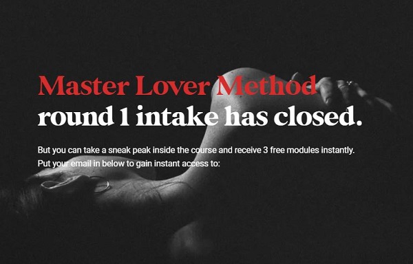 James Marshall - The Natural Lifestyles - The Master Lover Method James Marshall - The Natural Lifestyles - The Master Lover Method