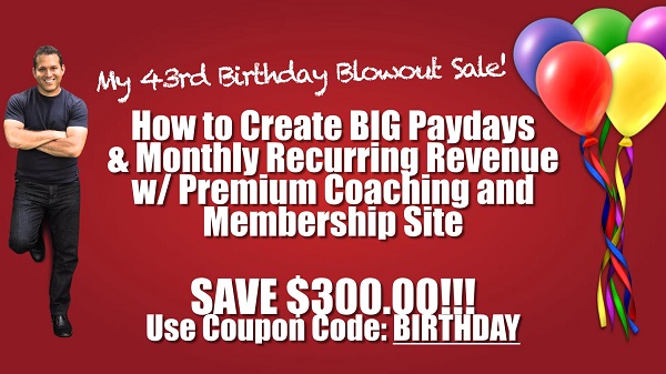Ryan Lee - BIG Ticket Coaching and Continuity With a SMALL List Ryan Lee - BIG Ticket Coaching and Continuity With a SMALL List