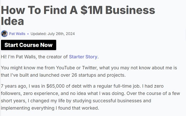 pat-walls-how-to-find-a-1m-business-idea-lifetime-updates pat-walls-how-to-find-a-1m-business-idea-lifetime-updates